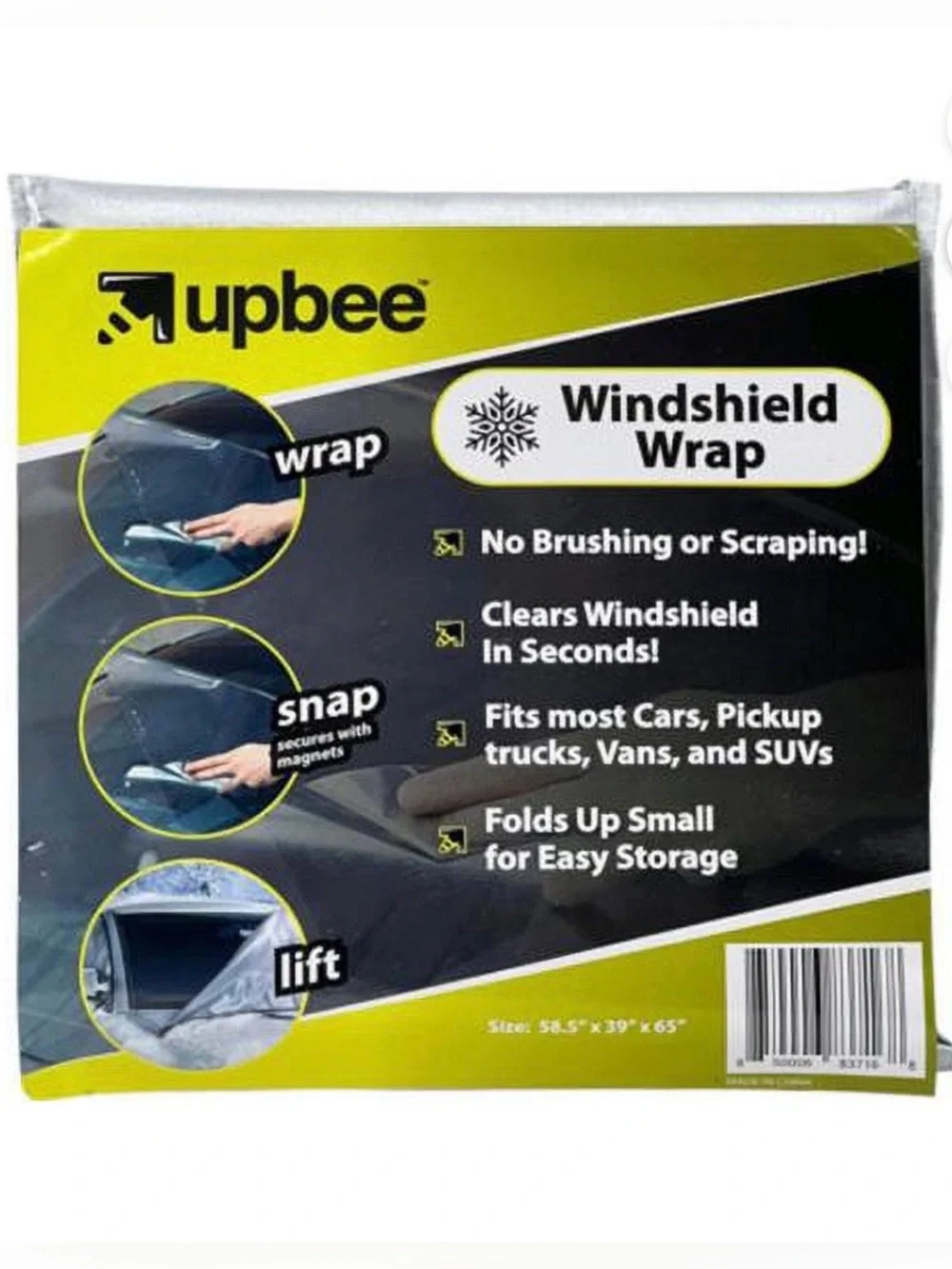 Upbee Windshield Wrap - Picture 1 of 5